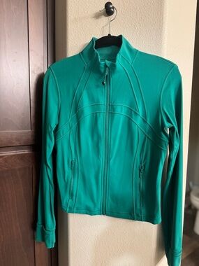 lululemon athletica Teal Zip-Up Athletic Jacket